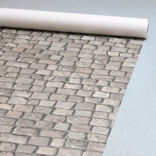 Sol PVC - Cobble - Décor 3D...
