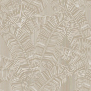 Papier peint intissé Solana White beige - Amani - Masureel - AMA401