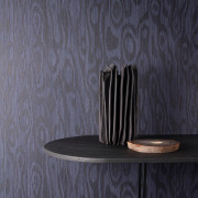 Papier peint intissé Oackly Carbon violet - Rhapsody - Masureel - RHA202