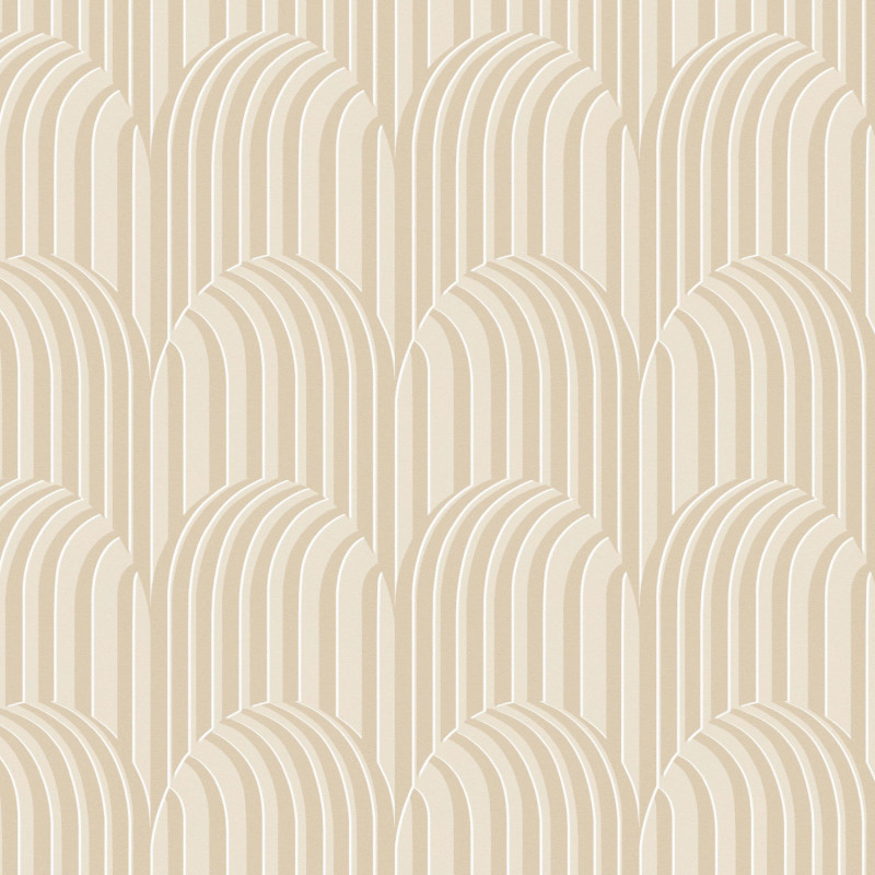 Papier peint intissé Arko Moonbeam beige - Rock - Masureel - ROC301