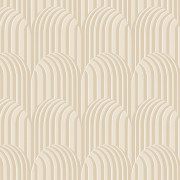 Papier peint intissé Arko Moonbeam beige - Rock - Masureel - ROC301