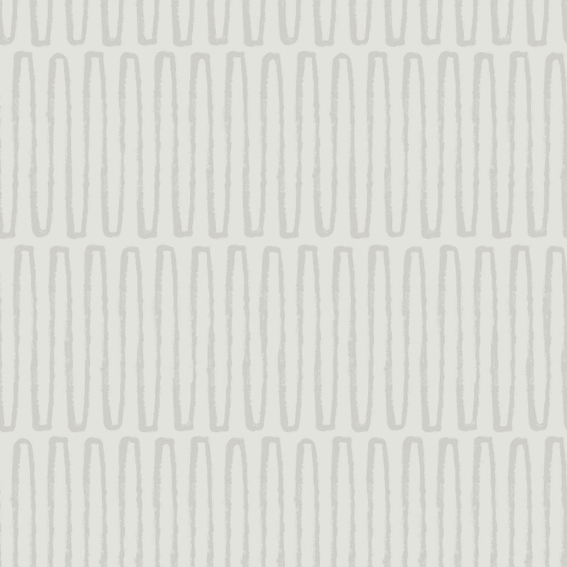 Papier peint intissé Lars zig zag gris clair - Délicatesse - Lutèce - FD26504