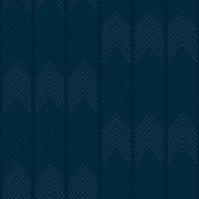 Papier peint intissé Nyle rayure chevron bleu navy - Délicatesse - Lutèce - FD26526