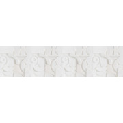 Soubassement intissé Mineral Base blanc - 400X100cm - Reliefs - Caselio - RLF106430006