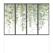 Panoramique intissé Window vert - 212X310cm - Reliefs - Caselio - RLF106307027