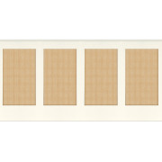 Soubassement intissé Canework Base blanc - 200X100cm - Reliefs - Caselio - RLF106230007