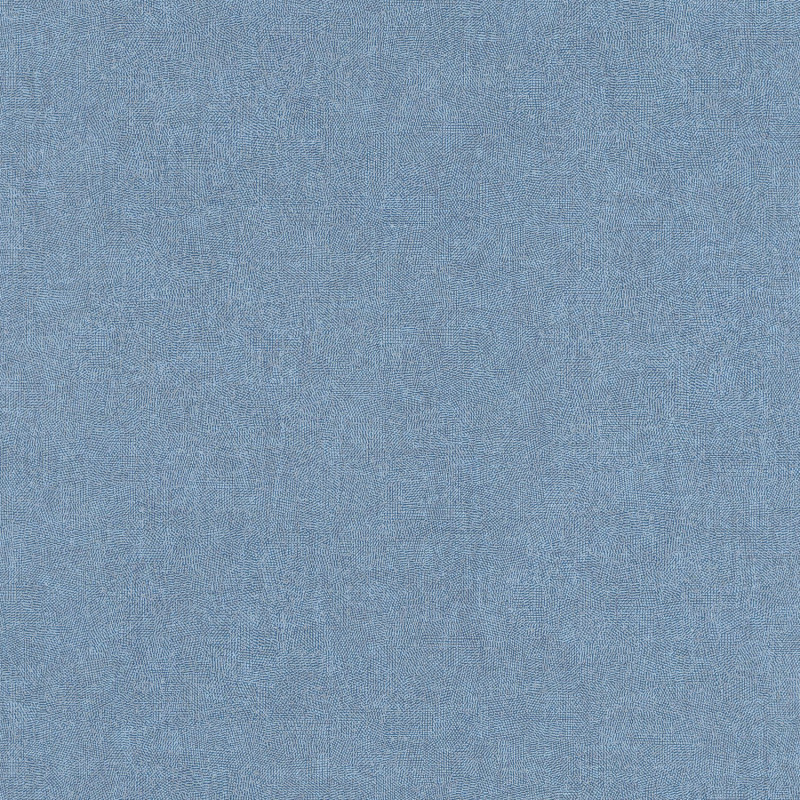 Papier peint vinyle sur intissé uni bleu méditerranée - Empreinte - Casadeco - EMPR88706503