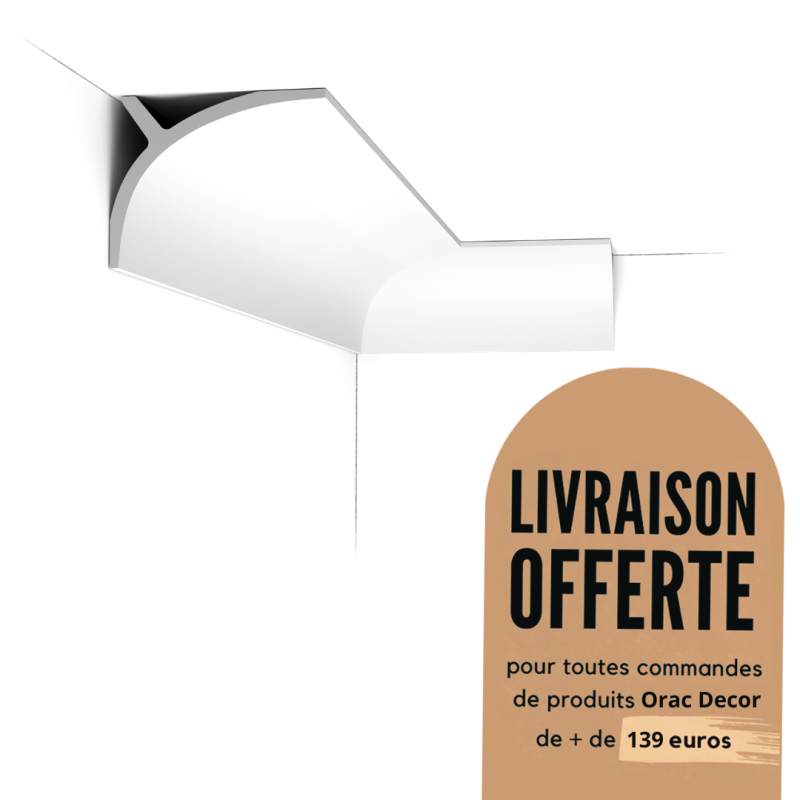 Corniche plafond - moulure décorative - Purotouch® - Orac Decor - C991