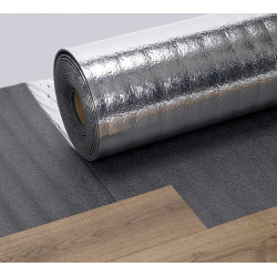 Sous-couche SILVERFOAM isolation phonique - spéciale parquet et sol stratifié - THEARD