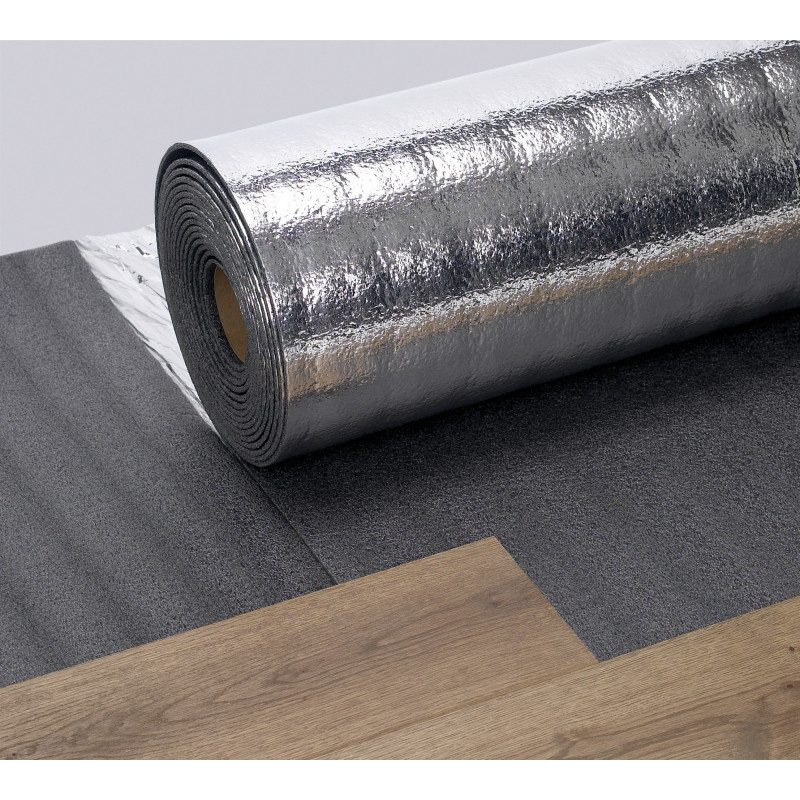 Sous-couche SILVERFOAM isolation phonique - spéciale parquet et sol stratifié - THEARD