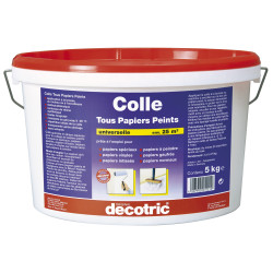 Colle tous papiers peints DECOTRIC 5kg 