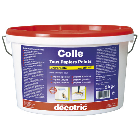 Colle tous papiers peints DECOTRIC 5kg 