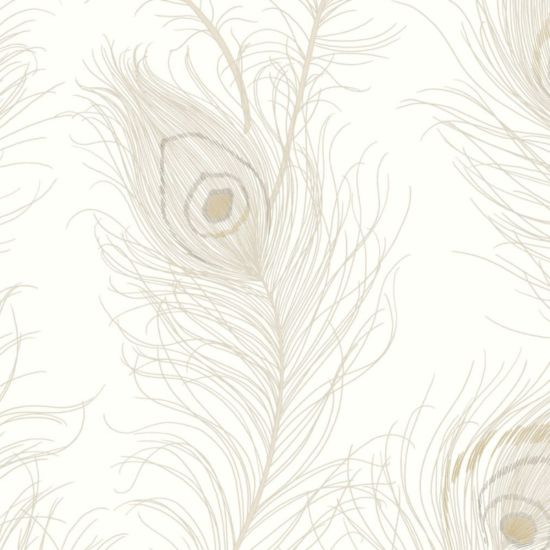 Papier peint intissé Revue beige lin - Années Folles - Casadeco - ANFO201072222