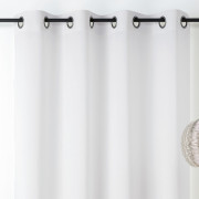 Rideau à œillets Tenessee blanc coton - 140x240cm - Linder - 1146-10-375