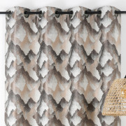 Rideau à œillets Takao beige grès - 145x240cm - Linder - 1939-28-375