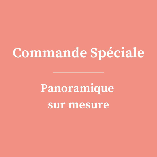 Panoramique sur mesure -...