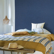 Papier peint vinyle sur intissé Filin bleu électrique - La Toile - CASAMANCE - 74564894