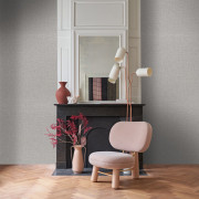 Papier peint vinyle sur intissé Filin gris galet - La Toile - CASAMANCE - 74560304