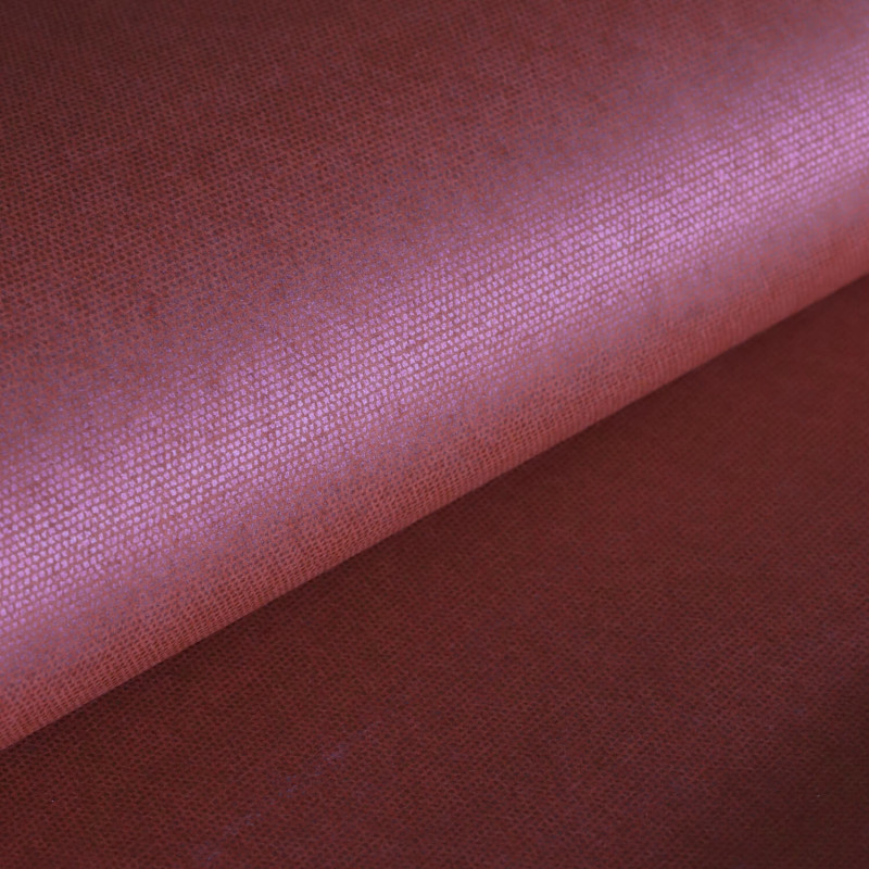 Papier peint Uni grenat - Canevas - Casadeco - CNVS82075118