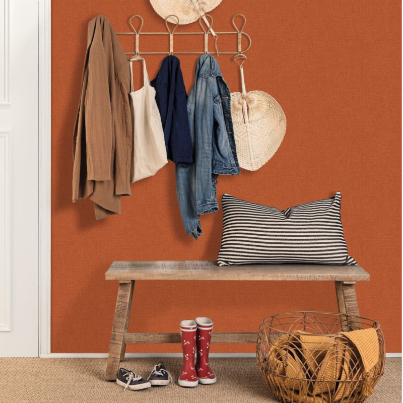 Papier peint Life terracotta - SEA YOU SOON - Caselio - SYO64523310