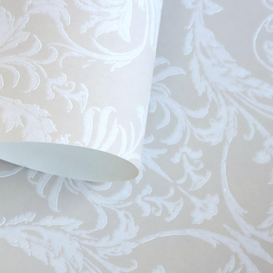 Papier peint Trianon blanc...