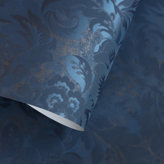 Papier peint Demeure bleu...