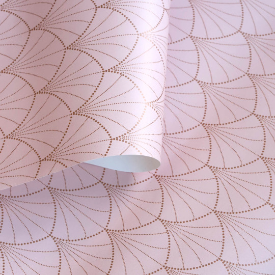 Papier peint Stardust rose...