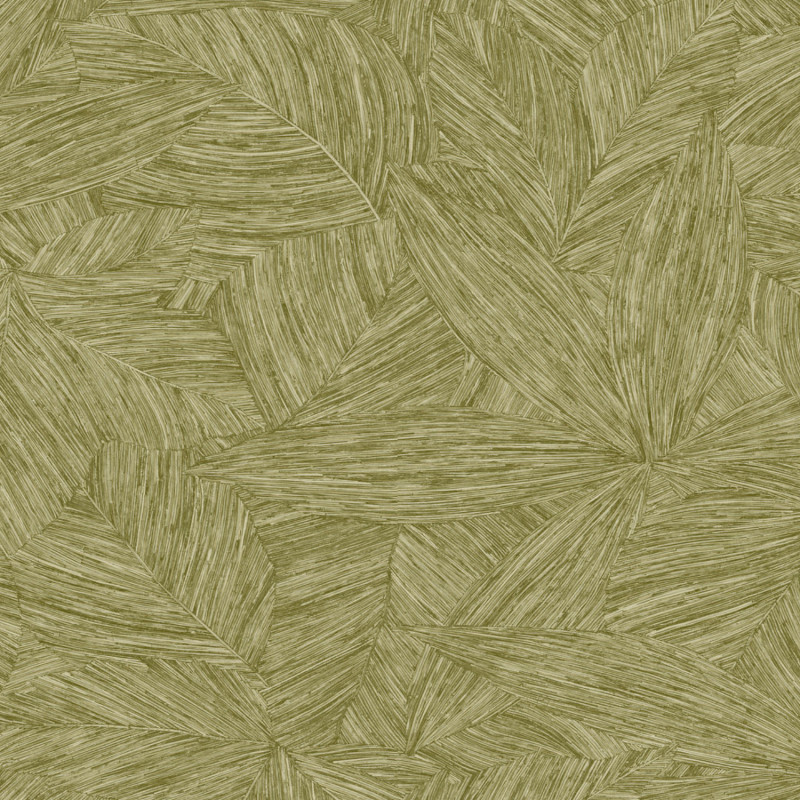 Papier peint vinyle sur intissé Archipel kaki - Bornéo - Caselio - BORN106517187