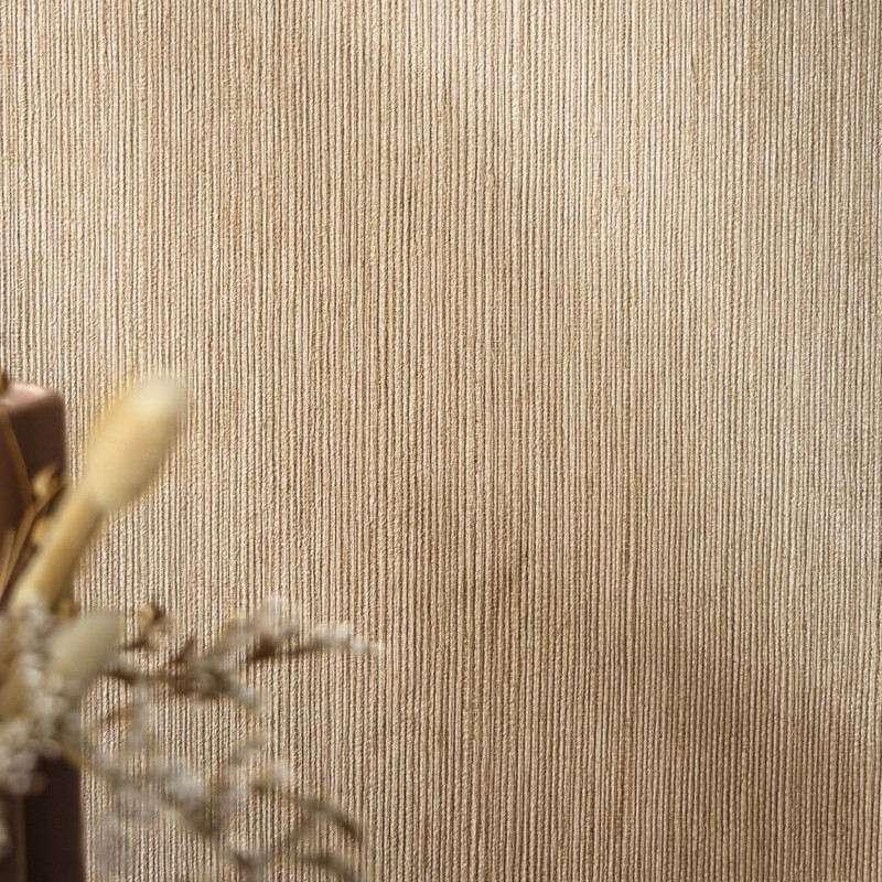 Papier peint vinyle sur intissé Sisal cacao - Bornéo - Caselio - BORN106012178