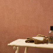 Papier peint vinyle sur intissé Nubio terracotta - Matera - Casadeco - MATA201136969