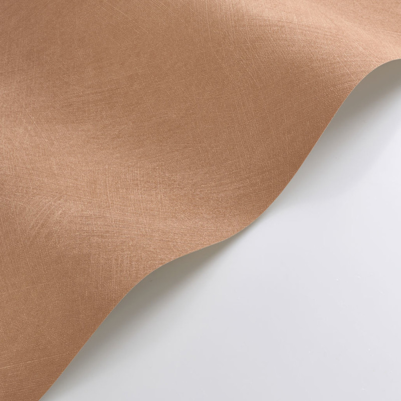 Papier peint vinyle sur intissé Uni terracotta - Nest - Casadeco - NEST201003404