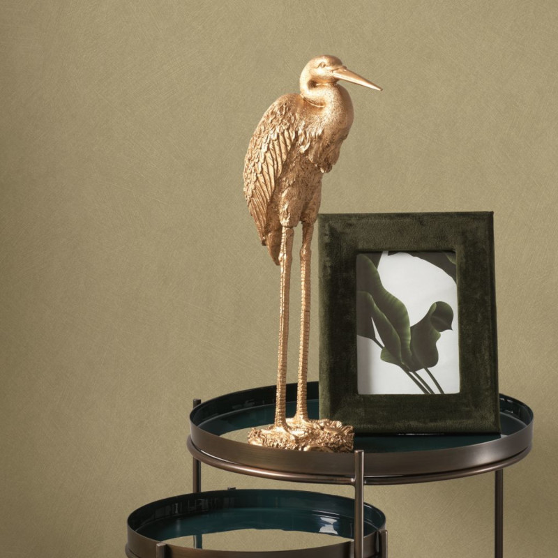 Papier peint vinyle sur intissé Uni beige ficelle - Nest - Casadeco - NEST201002662