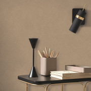 Papier peint vinyle sur intissé Uni marron glacé - Nest - Casadeco - NEST201002222