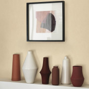 Papier peint vinyle sur intissé Uni beige coquille d'œuf - Nest - Casadeco - NEST201001414
