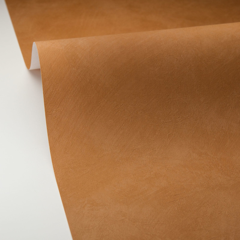 Papier peint vinyle sur intissé Uni la Chaux terre brûlée - Origine - Caselio - OGN106083000