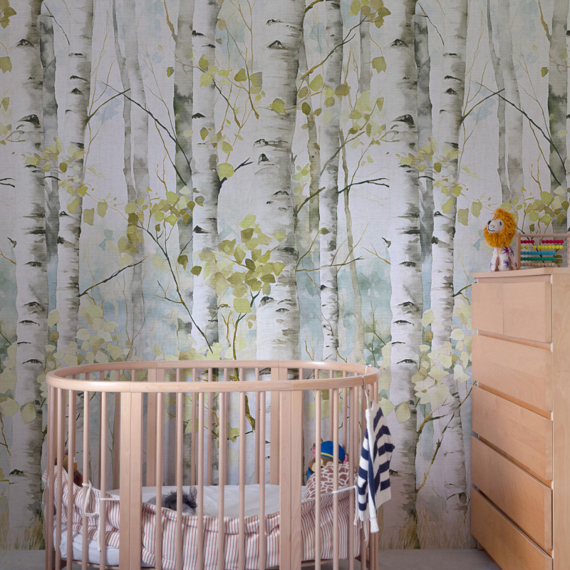Panoramique vinyle sur intissé Betula - 280x159cm - Orom 2 - Grandeco - A77301