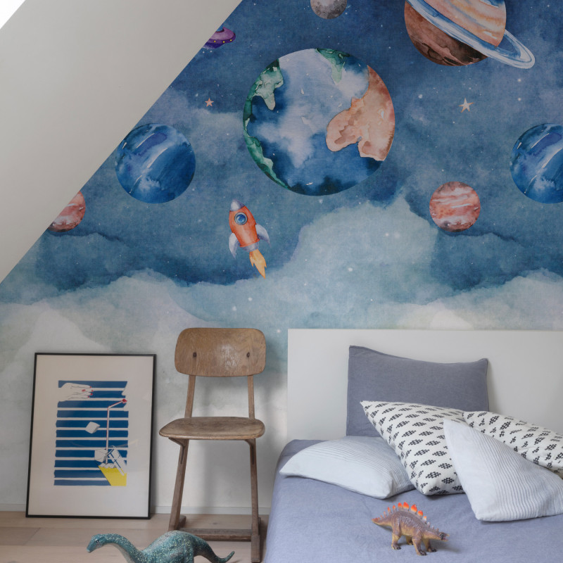 Panoramique vinyle sur intissé Roswell - 280x159cm - Orom 2 - Grandeco - A77201