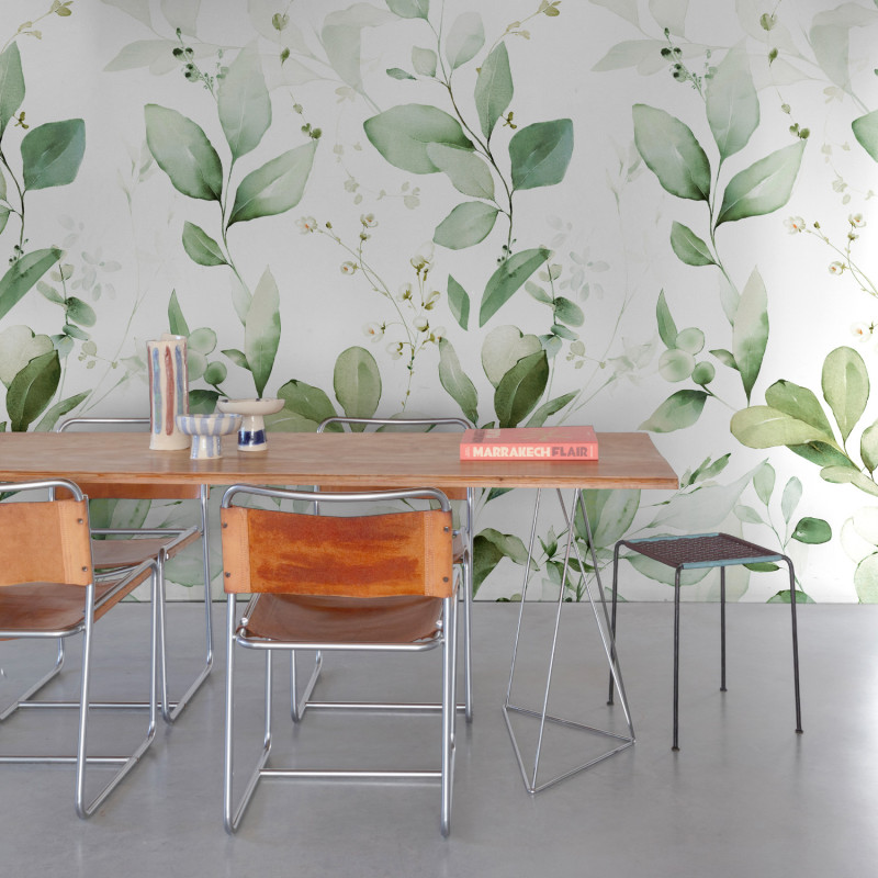 Panoramique vinyle sur intissé Quillan - 280x159cm - Orom 2 - Grandeco - A77101