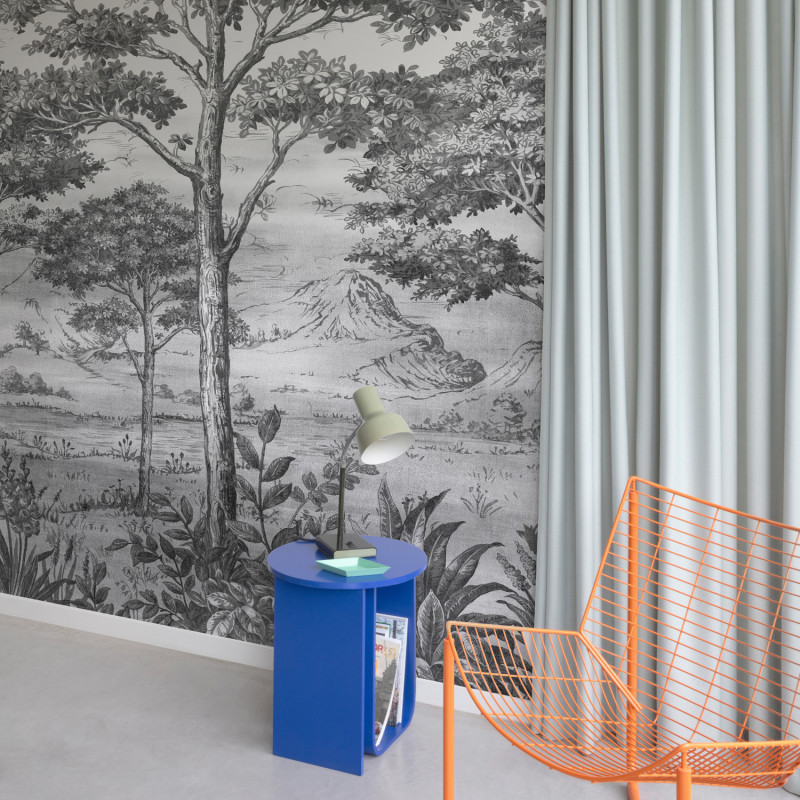 Panoramique vinyle sur intissé Etch Trees - 280x159cm - Orom 2 - Grandeco - A56702
