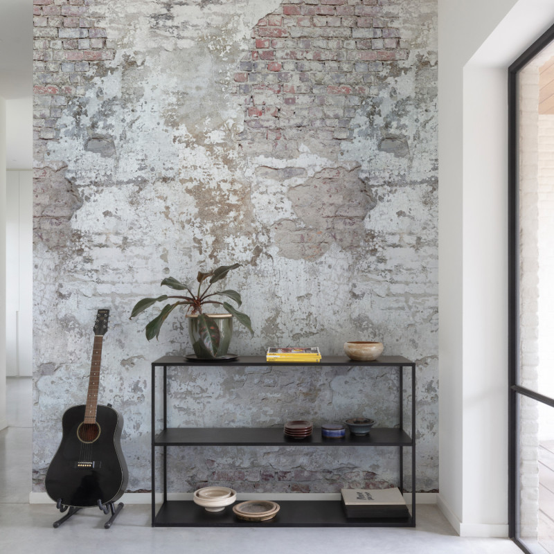 Panoramique vinyle sur intissé Stressed Brick - 280x159cm - Orom 2 - Grandeco - A42301