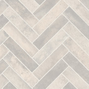 Sol PVC - Bruce 592 Carrelage Zellige chevron gris - Bingo - Essential - IVC - rouleau 3M