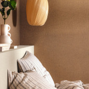 Papier peint vinyle sur intissé Uni mat amande - Linen 2 - Caselio - 103222790