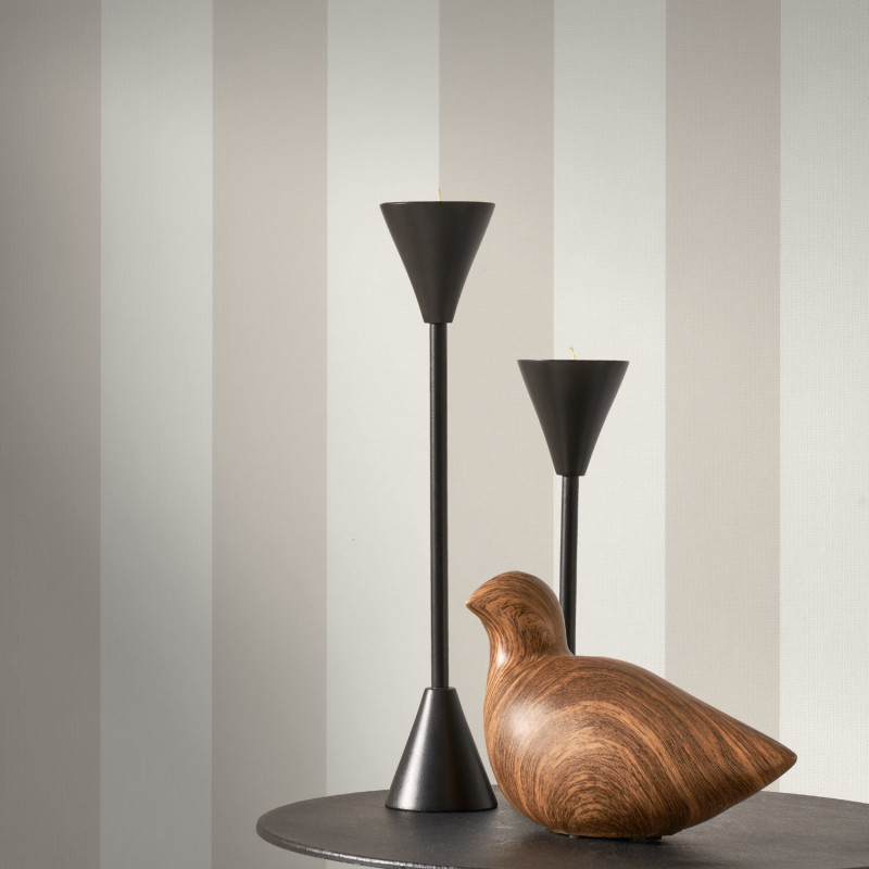 Papier peint vinyle sur intissé Rayure Baltic blanc beige - Seaside - Casadeco - SEAS29251116