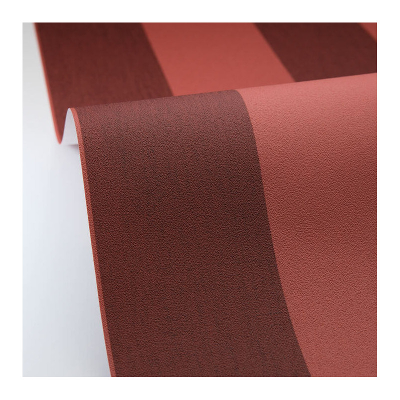 Papier peint vinyle sur intissé Linen Lines bordeaux - Line Up - Caselio - LNP104048100