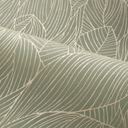 Papier peint intissé Hosta vert sauge - Jardin Félicia - Casamance - 76602548