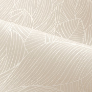 Papier peint intissé Hosta marron glacé - Jardin Félicia - Casamance - 76602242