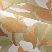 Papier peint intissé Amaryllis nude et litchen - Jardin Félicia - Casamance - 76580814