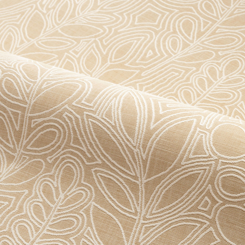 Papier peint vinyle sur intissé Astragale sable - Palmadora - Casamance - 76680202