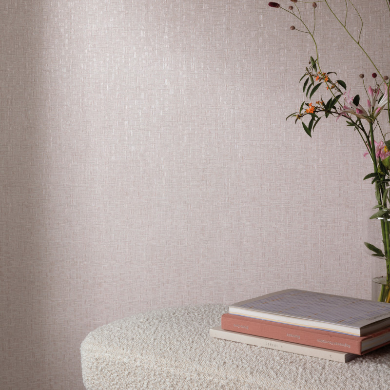Papier peint intissé Tonnet Blush - Romance - Masureel - ROM304