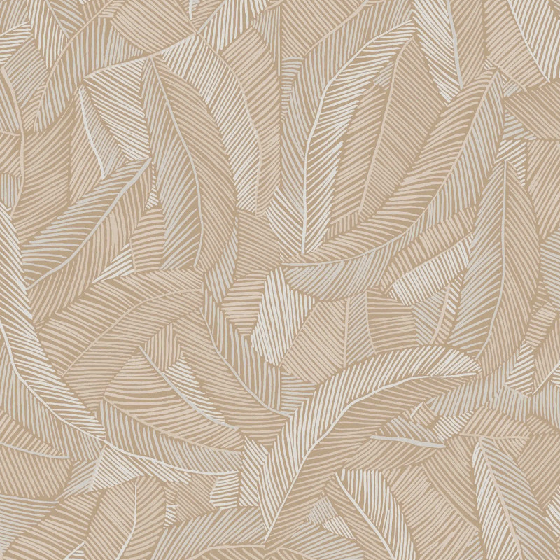 Papier peint intissé Pennas Angora beige - Romance - Masureel - ROM201